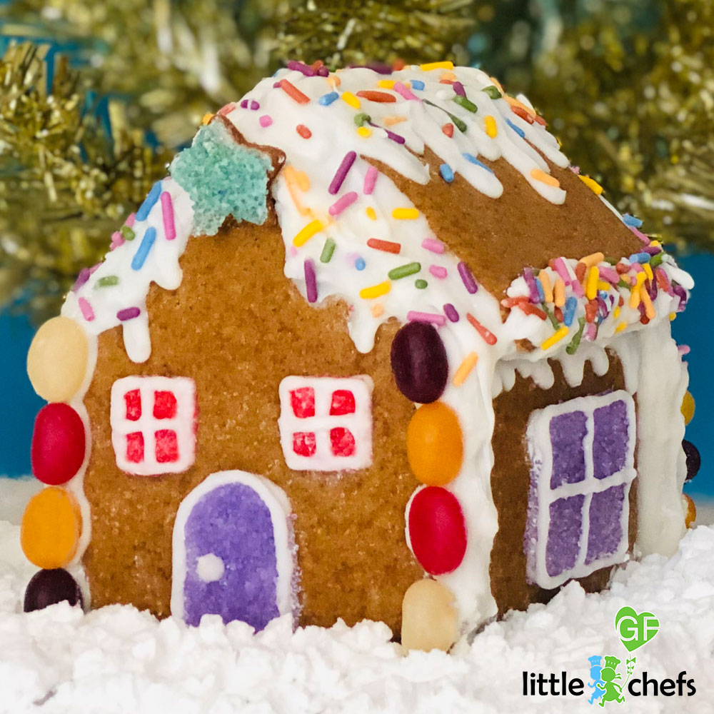 Gingerbread Houses Kit - Little GF Chefs - Celiac Mama